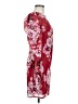 Fourteenth Place 100% Polyester Floral Red Cocktail Dress Size M - photo 4