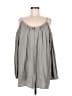 Amuse Society Gray 3/4 Sleeve Blouse Size M - photo 1