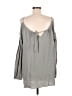 Amuse Society Gray 3/4 Sleeve Blouse Size M - photo 2
