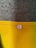 Unbranded Solid Yellow Casual Dress Size L - photo 4