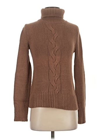 Lands' End Canvas Turtleneck Sweater (view 1)