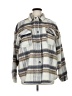 Grace + Karma 100% Polyester Plaid Gray Coat Size 1X - photo 1