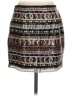 Guess 100% Polyester Graphic Silver Casual Skirt Size S - photo 2