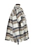 Grace + Karma 100% Polyester Plaid Gray Coat Size 1X - photo 4