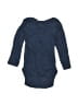 BABIES R US 100% Cotton Blue Long Sleeve Onesie Size Newborn - photo 2