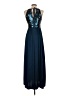 NW Nightway Blue Cocktail Dress Size 4 (petite) - photo 2