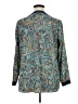 Liz Claiborne 100% Polyester Paisley Blue Long Sleeve Blouse Size 1X - photo 2