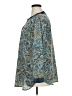 Liz Claiborne 100% Polyester Paisley Blue Long Sleeve Blouse Size 1X - photo 5