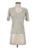 1.State Gray Short Sleeve Turtleneck Size XS - photo 1