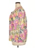 Unbranded Floral Multi Color Pink 3/4 Sleeve Blouse Size XXL - photo 5