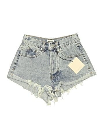 Superdown Denim Shorts (view 1)