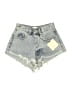 Superdown Blue Denim Shorts Size 24 waist (estimated) - photo 1
