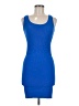 Bebe Blue Casual Dress Size Med - Lg - photo 1