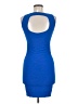 Bebe Blue Casual Dress Size Med - Lg - photo 2