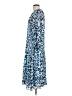 Ichi Animal Print Blue Casual Dress Size EU 36 / US 6 - photo 5