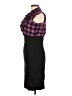 Snap Argyle Black Cocktail Dress Size 9 - photo 5