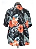 In'Voland Tropical Black Short Sleeve Blouse Size 20 - photo 2