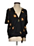 Madewell 100% Polyester Black Short Sleeve Blouse Size XS - photo 1