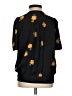 Madewell 100% Polyester Black Short Sleeve Blouse Size XS - photo 2