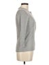 J.Crew Gray 3/4 Sleeve Top Size M - photo 4