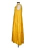 Max Studio 100% Rayon Yellow Casual Dress Size XS - photo 5