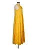 Max Studio 100% Rayon Yellow Casual Dress Size XS - photo 4