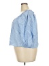 Torrid Blue 3/4 Sleeve Blouse Size 2X Plus (2) - photo 5