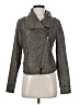 JACK 100% Polyester Metallic Gray Jacket Size S - photo 1