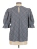 Assorted Brands Gray 3/4 Sleeve Blouse Size M - photo 2