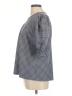 Assorted Brands Gray 3/4 Sleeve Blouse Size M - photo 5