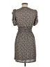 Max Studio Print Black Casual Dress Size M - photo 2