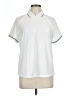 Mondetta White Short Sleeve Blouse Size L - photo 1