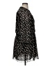 Zara Basic Print Black Casual Dress Size XL - photo 4