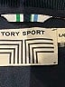 Tory Sport Stripes Blue Black Track Jacket Size L - photo 6