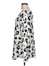 Chico's 100% Rayon Animal Print Silver Pullover Sweater Size Lg (2) - photo 5