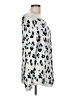 Chico's 100% Rayon Animal Print Silver Pullover Sweater Size Lg (2) - photo 4
