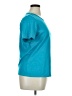 Basic Editions 100% Cotton Teal Short Sleeve T-Shirt Size XL - photo 4