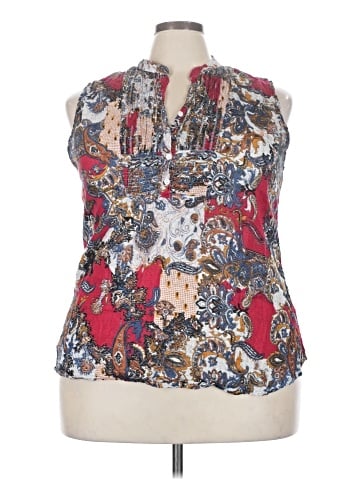 Magazine Sleeveless Blouse (view 1)