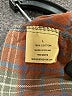 Love Notes 100% Cotton Plaid Orange Long Sleeve Button-Down Shirt Size L - photo 8