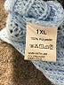 Unbranded 100% Polyester Blue Pullover Sweater Size 1X - photo 7