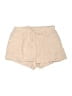 Shein 100% Polyester Tan Shorts Size 6 - photo 1