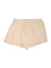 Shein 100% Polyester Tan Shorts Size 6 - photo 2