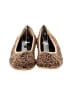 TOMS Animal Print Brown Tan Flats Size 7 - photo 2