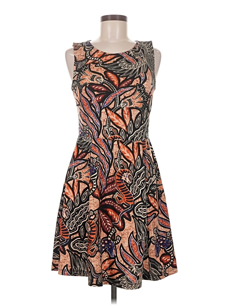 Pre-owned H&m Cocktail Dress In Brown