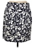 Chaps Print Blue Casual Skirt Size 8 - photo 2