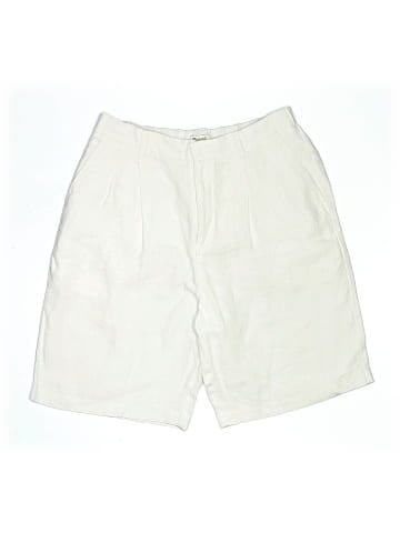 Madewell Relaxed Pleated Trouser Shorts in 100% Linen (view 1)
