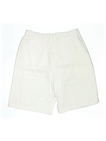 Madewell Relaxed Pleated Trouser Shorts in 100% Linen (view 2)