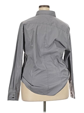 Van Heusen Long Sleeve Button-Down Shirt (view 2)