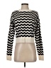 Noisy May Chevron-herringbone Ivory Pullover Sweater Size XS - photo 1