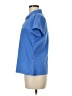 Lopez Blue Short Sleeve Blouse Size M - photo 5